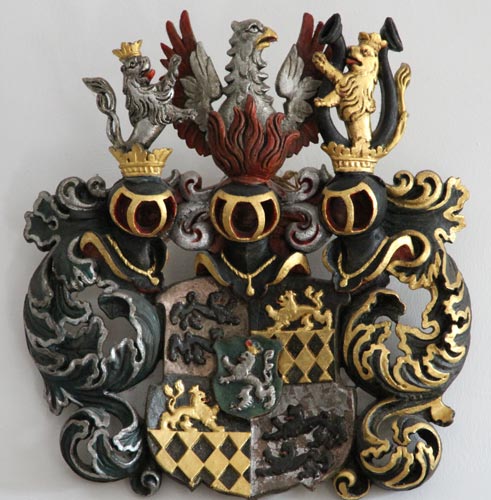 Heraldik: Photos von Wappen in architektonischem Zusammenhang